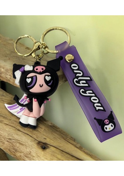 Powerpuff Girls Kuromi Hello Kitty Karakter Sevimli Anahtarlık ve Çanta Aksesuarı (1 Adet) fiyatları