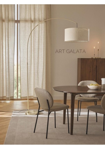 Mid Century Deve Boynu Olta Lambader"dikkat! Satıcı Kısmının A.r.t Galata Olmasına Çok Dikkat Edin"