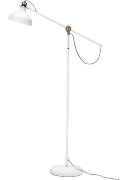 Beyaz Ranarp Yer ve Okuma Lambası 153 cm