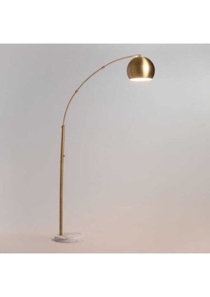 Mermer Ayaklı Deve Boynu Lambader