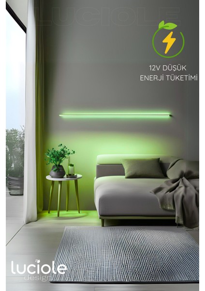 Rgb Tak Çalıştır Kumandalı LED Strip Tube Lambader Elite