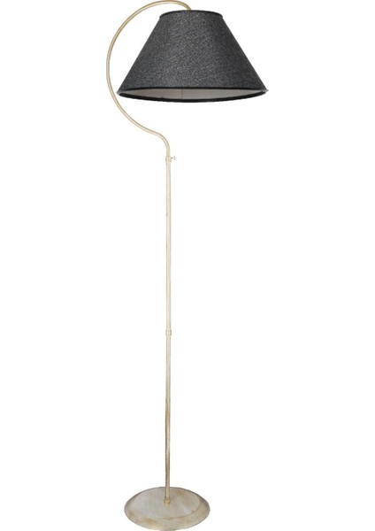 Aydınlatma Lambader Elips Krem Sarı Patine Çember Siyah 350 x 150 x 200 Koyu Gri fırsatları