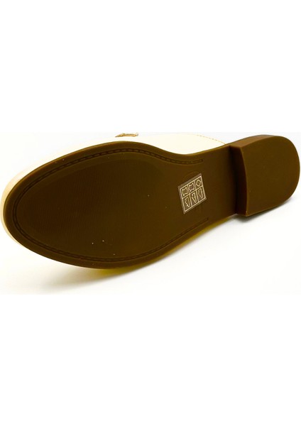 Sarı Hakiki Deri Kadın Loafer Terlik fırsatları