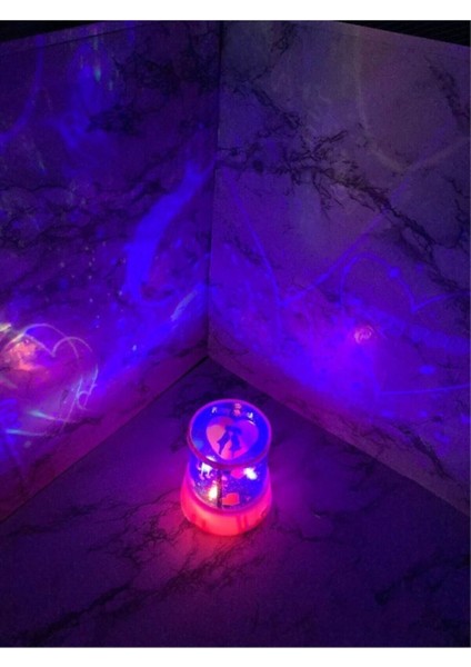 Star Master Gece LED Işığı Kalpli Lover