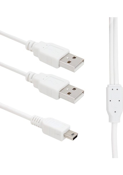 USB 2 x Erkek - Mini USB 5 Pin (2.0V) 1.5 Metre Kablo (4172)