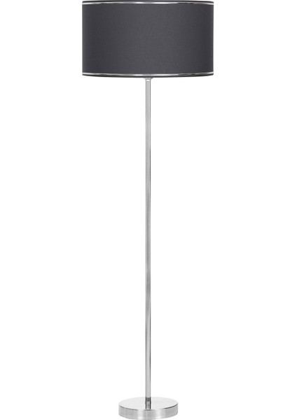 Conic Krom Kaplame Metal Lambader - Krom Antrasit