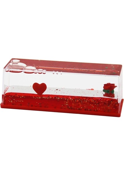 Kırmızı Su Kalp - Gül D.gen Mika Yüzen Batmayan Dekoratif Biblo AKVARYUM5.2 x 15.2 x 5.3 cm