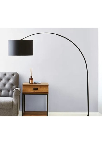 Entero Siyah Geniş Deve Boynu Lambader modelleri