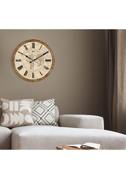 Dekoratif Gerçek Cam Bombe Sessiz Mekanizma Duvar Saati 36 cm fiyatları