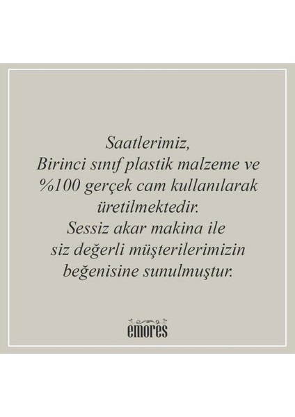 Dekoratif Gerçek Cam Bombe Sessiz Mekanizma Duvar Saati 36 cm fırsatları