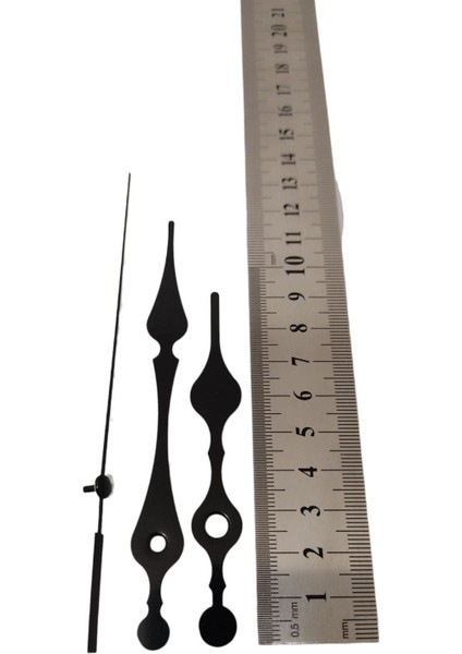 Saat Mekanizması, Akar Sessiz Duvar Saat Mekanizması 16 mm Şaft-Askılı -Akrep-Yelkovan-Saniye- fiyatları