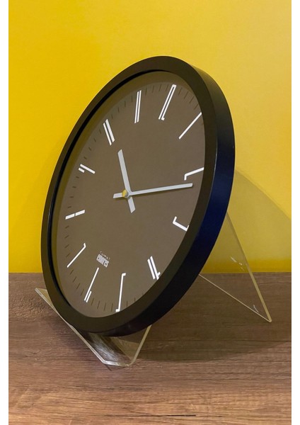 30 cm Gerçek Cam Sessiz Mekanizma Duvar Saati fiyatları