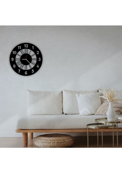 Dekoratif Roma ve Latin Rakamlı Duvar Saati fiyatları