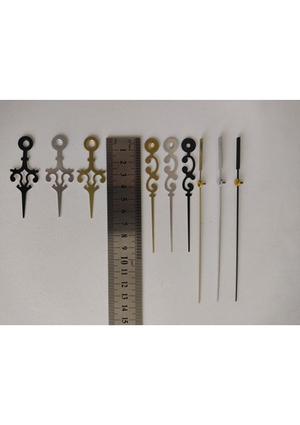 Saat Mekanizması, Akar Sessiz Duvar Saat Mekanizması 16 mm Askılı -Akrep-Yelkovan-Saniye- modelleri