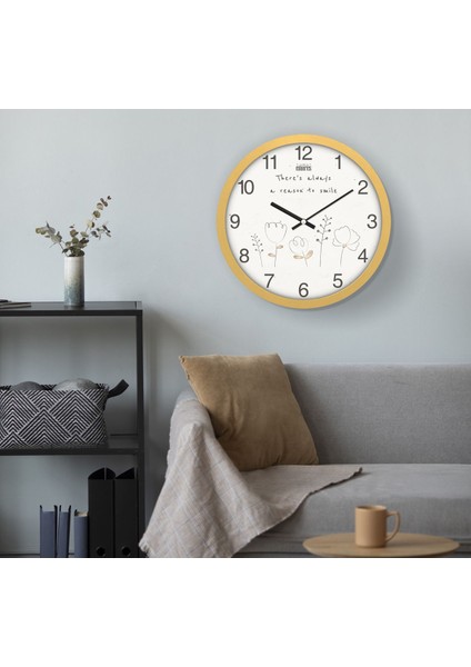 30 cm Gerçek Cam Sessiz Mekanizma Duvar Saati fiyatları