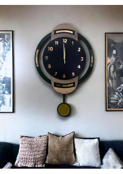 DMR01 Duvar ,duvar Saati, Ahşap Saat, Sarkaçlı Saati Ahşap Sarkaçlı Duvar Saati,wall Clock fırsatları
