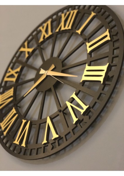 Rst Gold Roma Rakamlı Duvar Saati 50CM modelleri