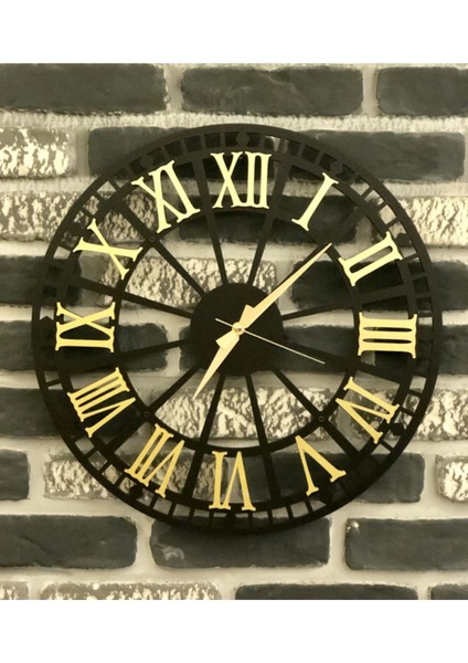 Rst Gold Roma Rakamlı Duvar Saati 50CM fırsatları
