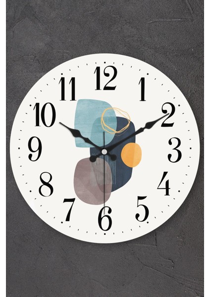 Muyika Musica Bombe Gerçek Cam Sessiz Mekanizma 36CM Duvar Saati Pds-36