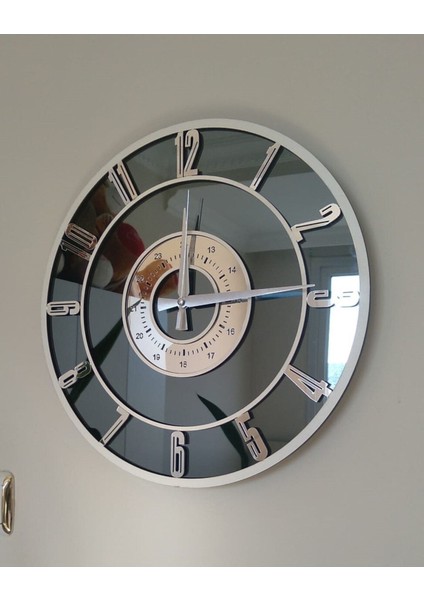 Aynalı Duvar Saati (Gerçek Ayna) fiyatları