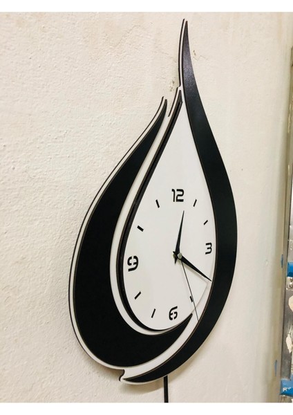 Retro Dmr Damla Model Sarkaçlı Saat,ahşap Duvar Saati, Duvar Saati, Ahşap Saat, Wooden Wall Clock A indirimleri