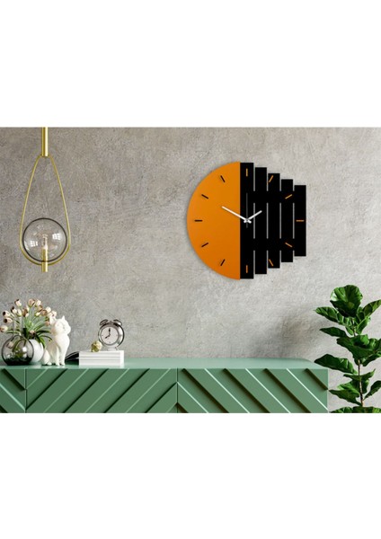 Dekoratif Modern Ahşap Duvar Saati Ritim modelleri