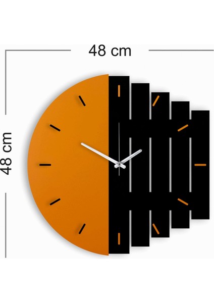Dekoratif Modern Ahşap Duvar Saati Ritim indirimleri