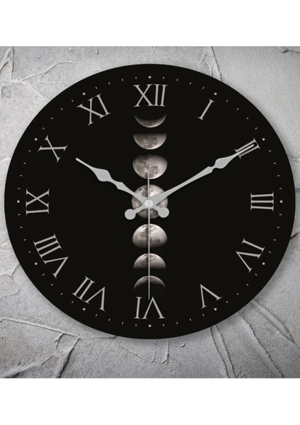 Muyika Ay Bombe Gerçek Cam Sessiz Mekanizma 36CM Duvar Saati Pds-36 fiyatları