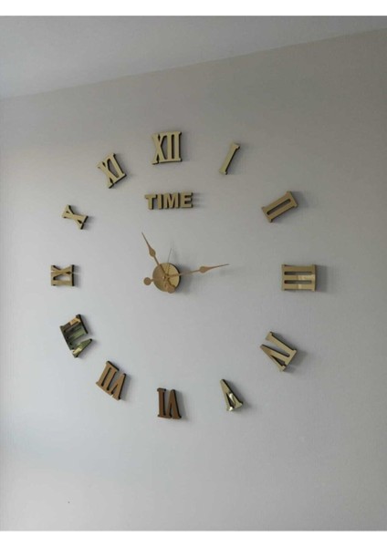 Duvar Saati Büyük 3D Roma Rakamlı fiyatları