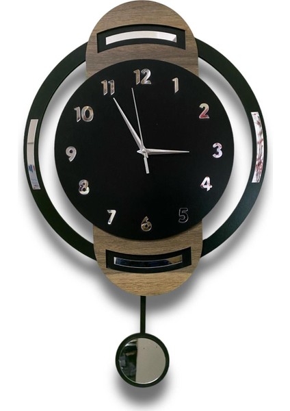 Duvar Dekorasyon Saati,duvar Saati, Ahşap Saat, Sarkaçlı Saati Ahşap Sarkaçlı Duvar Saati,wall Cloc indirimleri