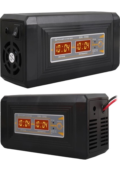 12 Volt - 10 Amper Digital Ekranlı Akıllı Akü Şarj Cihazı (4172)