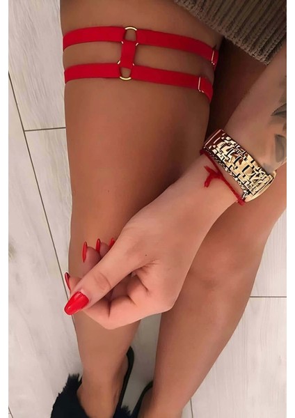 Kırmızı Bacak Bandı - Brf54