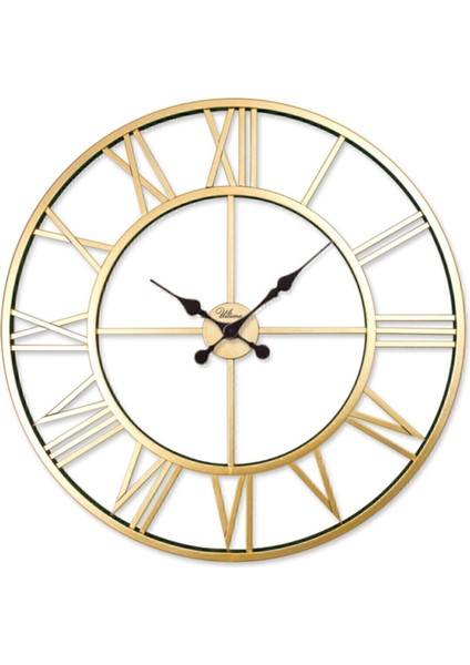 2688 G Ferforje 76 Cm. Iskelet Duvar Saati