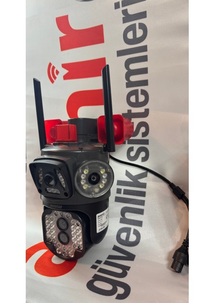 AV-S314 Wifi Hoparlörlü 4mp 2 Kameralı 10X Optik Zoomlu Ptz Kamera