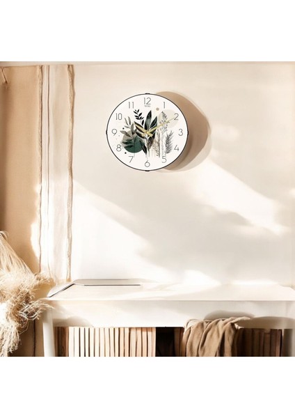 Muyika Primavera Bombe Gerçek Cam Sessiz Mekanizma 36CM Duvar Saati Pds-36 fiyatları