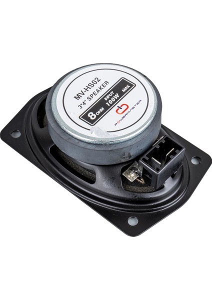 3x4 7.5X10 cm 8 Ohm Max 100 Watt Oval Oto Hoparlör (4172)