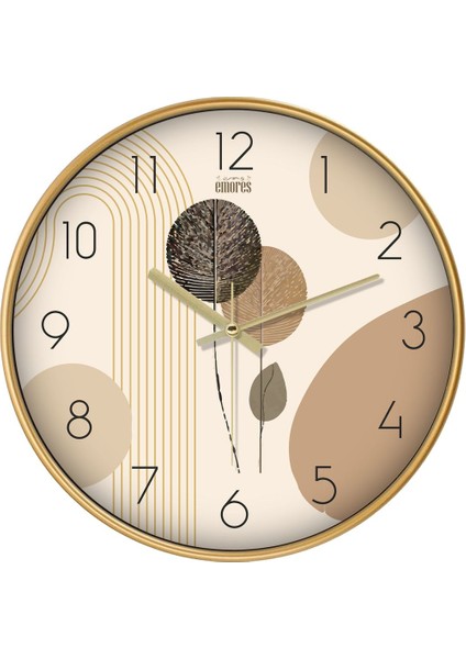 30 cm Gerçek Cam Sessiz Mekanizma Duvar Saati fiyatları