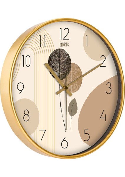 30 cm Gerçek Cam Sessiz Mekanizma Duvar Saati modelleri