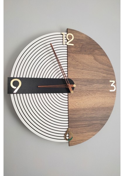 Milano Design - Özel Tasarım Duvar Saati - 40X38 cm fırsatları