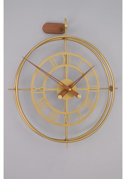 Romera Classic Exclusive (Gold) , Modern Dekoratif Metal Duvar Saati modelleri
