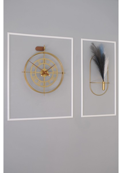 Romera Classic Exclusive (Gold) , Modern Dekoratif Metal Duvar Saati fırsatları