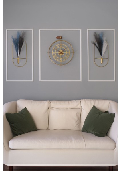 Romera Classic Exclusive (Gold) , Modern Dekoratif Metal Duvar Saati indirimleri