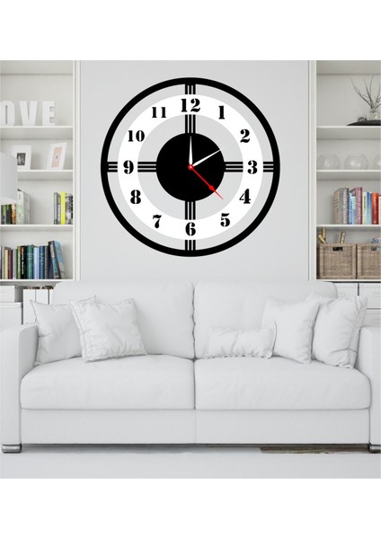 Dekoratif Ahşap Duvar Saati