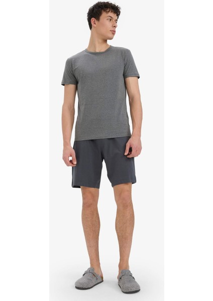 Slim Fit Dar Kesim Bisiklet Yaka Üst L4885AZ25SP fiyatları