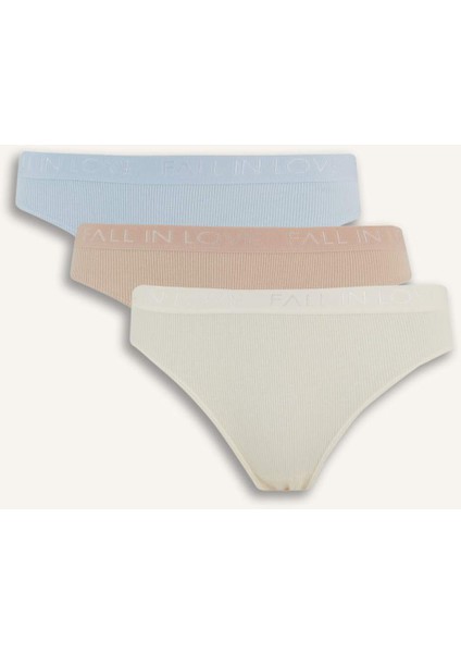 Ribana 3'lü Brief Külot-Fall in Love E4926AX25SP