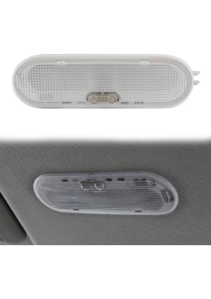 Düğmeli Araba Iç Kubbe Okuma Lambası Tavan Lambası Nissan Qashqai Sunny Micra/mart Renault Dacia Için (Yurt Dışından) modelleri