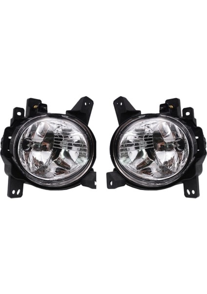 1 Çift Araba Ön Tampon Sis Farları Montajı Sürüş Lambası Sis Farı Hyundai Santa Fe 2011 2012 (Yurt Dışından)