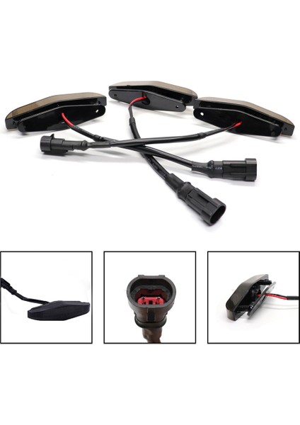 DC12V LED Araba Ön Tampon Kapağı Sis Farları Izgara Işıkları Gündüz Farları Toyota 4runner Trd Pro 2014-2021 Için (Yurt Dışından) fırsatları