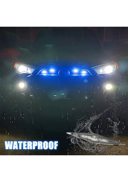 Rgb Izgara LED Işıkları 4 Adet 2014-2019 Toyota 4runner Trd Pro Izgara, Sr5,trd Off-Road, Sınırlı 2014-2023 Trd Pro (Yurt Dışından) indirimleri