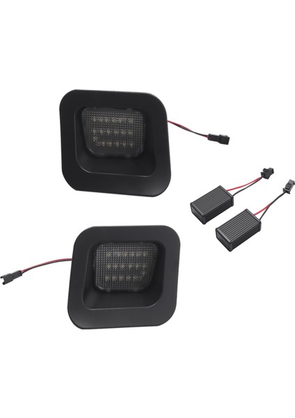 Duman Araba Arka Plaka Işıkları LED Lisans Numarası Plaka Işıkları Dodge Ram 1500 2500 3500 2003-2018 (Yurt Dışından) modelleri